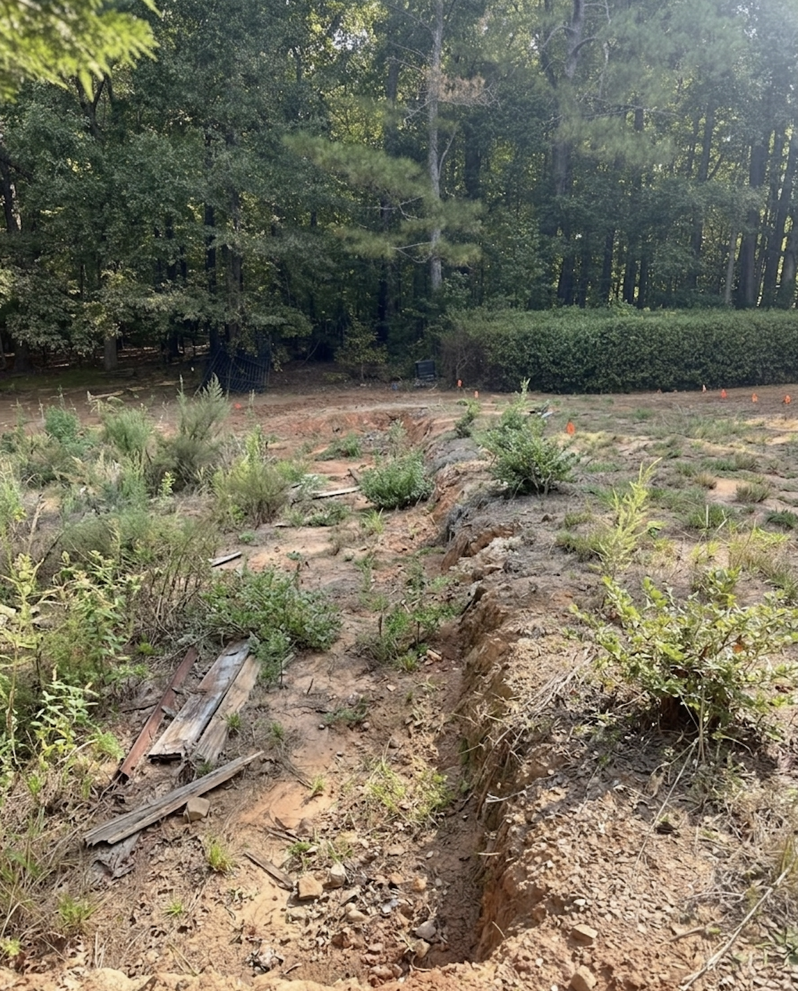 Backyard Before